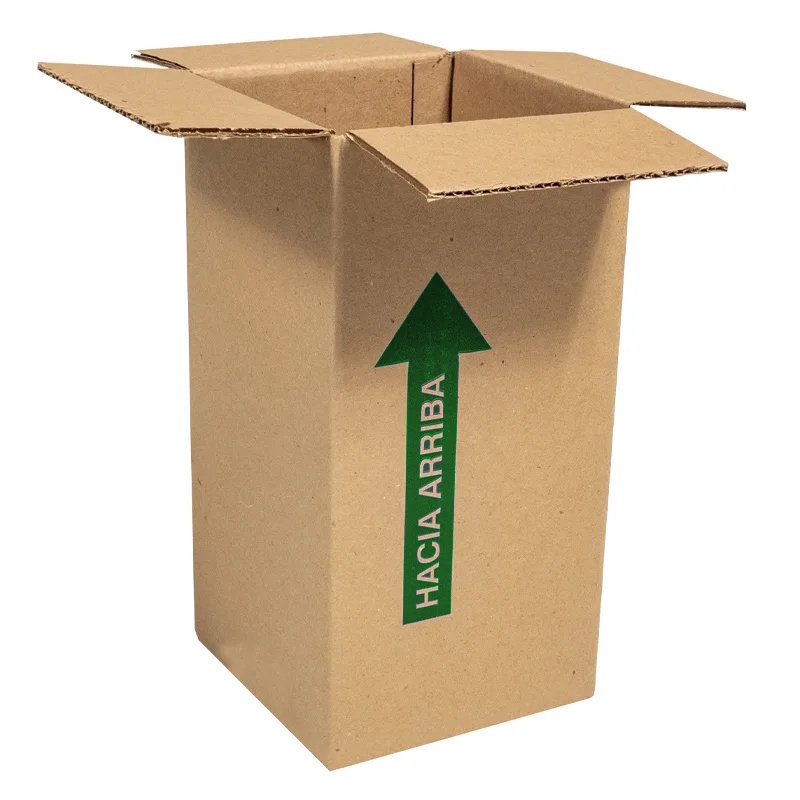 Cajas de cartón corrugado C1 14x14x28.5 cms